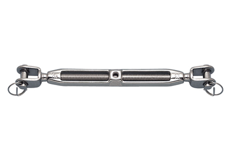 Stainless Steel Cast Jaw and Jaw Turnbuckle, S0154-JJ05, S0154-JJ07, S0154-JJ08, S0154-JJ10, S0154-JJ10, S0154-JJ16, S0154-JJ20 Stainless Steel Cast Jaw and Jaw Turnbuckle, S0154-JJ05, S0154-JJ07, S0154-JJ08, S0154-JJ10, S0154-JJ10, S0154-JJ16, S0154-JJ20